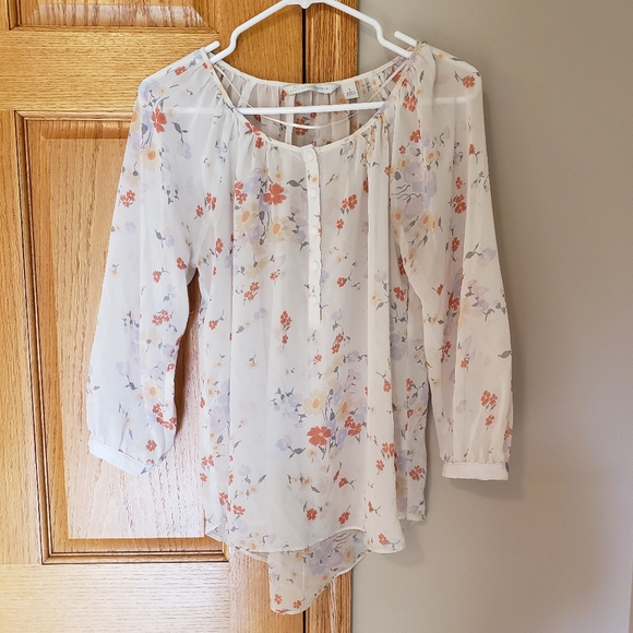 LC Lauren Conrad Tops - Lauren Conrad Sheer Top